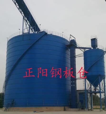 奈曼大型矿粉钢板库